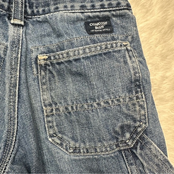 Osh Kosh Jean Shorts Knee Length Size 4 - Picture 12 of 16
